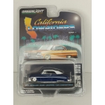 Greenlight 1:64 Mercury Eight Coupe Chopped Top Convertible Lowrider 1950 blue